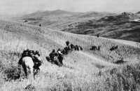 4th Tabor of Goums moving 
north of Highway 120 toward Capizzi, 30 July