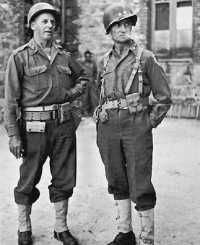 Generals Huebner and Allen, 
8 August