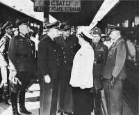Axis second echelon leaders 
meet in Tarvis, 6 August 1943