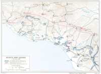 Map VI: Seventh Army Advance, 
11–12 July 1943