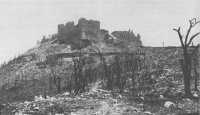 Monte Cassino monastery 
shortly after its capture