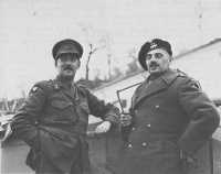 Generals Leese (left) and 
Anders