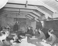 German representatives 
receive instructions from General Gruenther