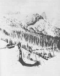 88th division in Alpine 
pass