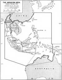 Map 2: The ABDACOM Area
