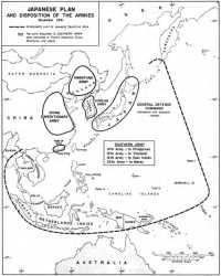Map 1: Japanese Plan and 
Disposition of the Armies