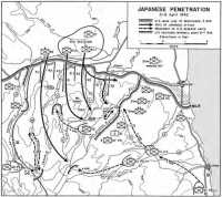 Map 21: Japanese 
Penetration,
