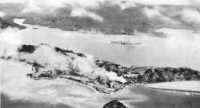 Tulagi Island, 
photographed 7 August 1942 during a preinvasion bombardment