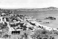 Port Moresby as it looked 
when the headquarters of the U