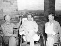 Three generals convalescing 
in an Australian hospital, December 1942