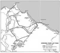 Map 17: Sanananda Front, 
Last Phase, 15–22 January 1943