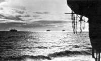 Ships moving toward 
Rendova, late afternoon, 29 June 1943