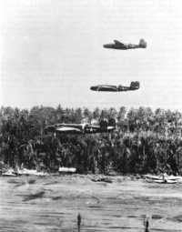 B-25s over Wewak