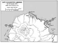 Map 18: Cape Gloucester 
Landings, 26-29 December 1943