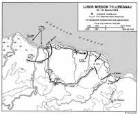 Map 21: Lugos Mission to 
Lorengau, 15-18 March 1944