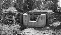 One of the antitank gun 
emplacements at the East Tank Barrier