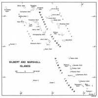 Map 2: Gilbert and Marshall 
Islands