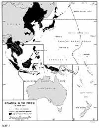 Map 1: Situation in the 
Pacific, 12 March 1944