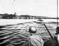 LVTs crossing Lake Sentani