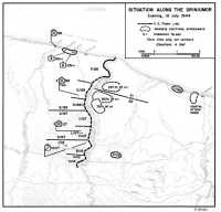 Map 5: Situation Along the 
Driniumor, Evening, 10 July 1944