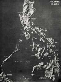 Relief Map of the 
Philippine Islands
