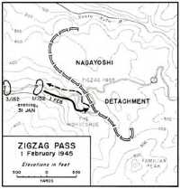 Map 8: ZigZag Pass, 1 
February 1945