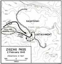 Map 9: ZigZag Pass, 2 
February 1945