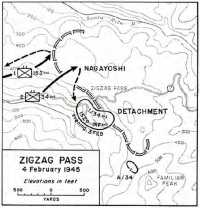 Map 11: ZigZag Pass, 4 
February 1945