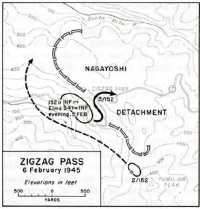 Map 13: ZigZag Pass, 6 
February 1945