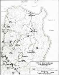 Map 19: Troop Dispositions, 
Northern Luzon, 21 February 1945