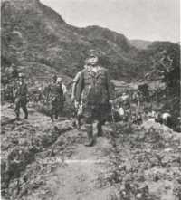 Yamashita comes out of the 
valley to surrender
