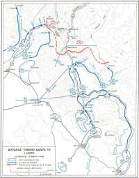 Map XI: Advance Toward Santa 
Fe, I Corps, 21 February–10 March 1945