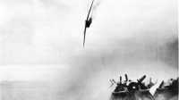 Kamikaze attacks resulted 
in many hits, more near misses