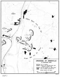 Map 2 Crossing at Arnaville 
10 September 1944