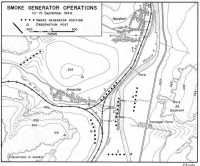 Map 4 Smoke Generator 
Operations 10–15 September 1944