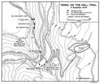 Map 24 Tanks on the Kall 
Trail 4 November 1944