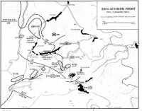Map 29 28th Division Front 
Dawn, 7 November 1944