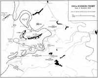 Map 31 28th Division Front 
Dawn, 9 November 1944