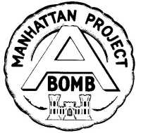 Manhattan Project Emblem 
(unofficial, circa 1946)
