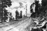 Unimproved Santa Fe – 
Los Alamos road