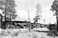 Four-family apartment units 
at Los Alamos