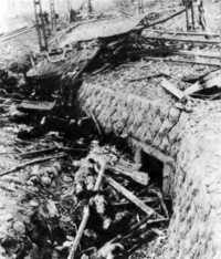 Atomic bombing casualties 
at Nagasaki