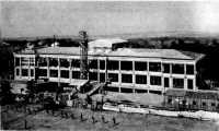 New chemical building at 
American University under construction for chemical warfare research