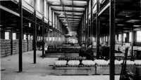 Plant at Edgewood Arsenal 
where filled shells were classified, tested for leaks, painted, and boxed for shipment