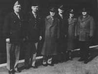 General Porter and 
top-ranking chemical officers in London, 1943