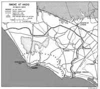 Map 4: Smoke at Anzio, 18 
March 1944