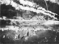 Smoke screen during the 
Omaha Beach landings