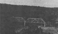 Railroad bridge over Big 
Piney River, Camp Leonard Wood, Missouri