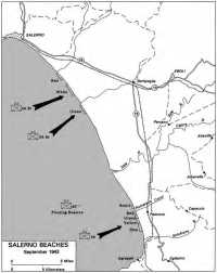 Map 8: Salerno Beached, 
September 1943