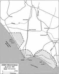 Map 9: Anzio Beachhead, 22 
January 1944